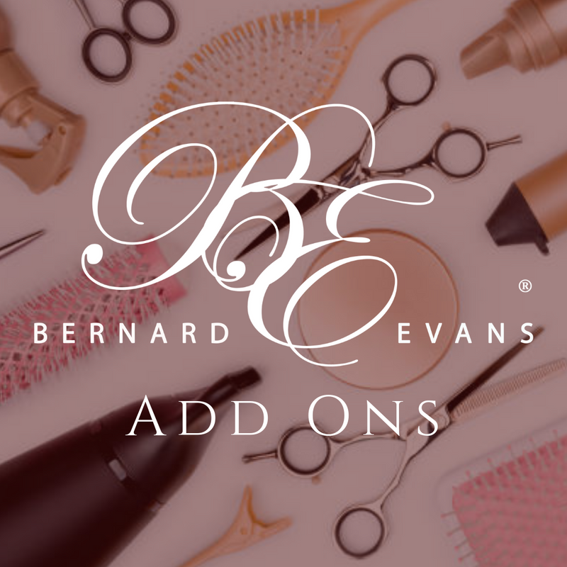 Bernard Evans Celebrity ADD ONS - Shampoo Reused Hair (Services starting from $50). Price shown below is deposit to confirm appointment
