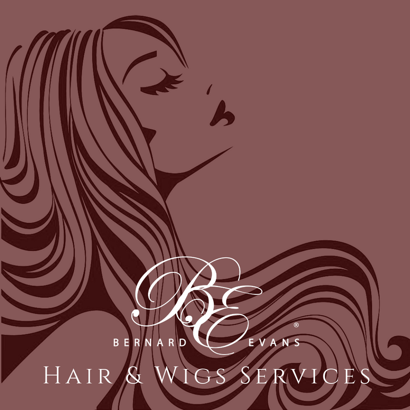 Bernard Evans Celebrity HAIR & WIGS- Custom Clip Ins (Human) (Services starting from $100). Price shown below is deposit to confirm appointment