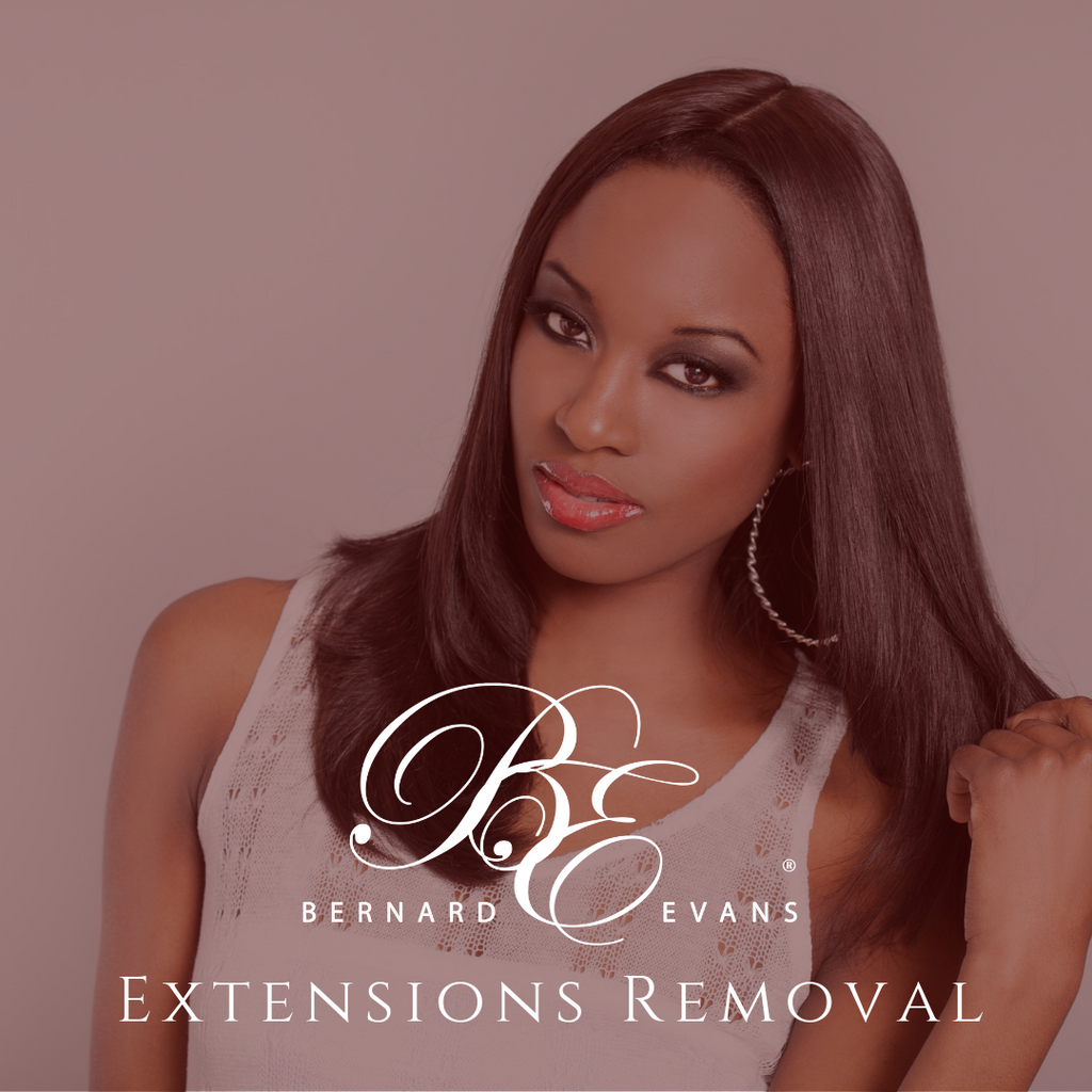Bernard Evans Celebrity EXTENSIONS REMOVAL - Extension Removal 4 Full Sew In After 12 weeks (Services starting from $175). Price shown below is deposit to confirm appointment