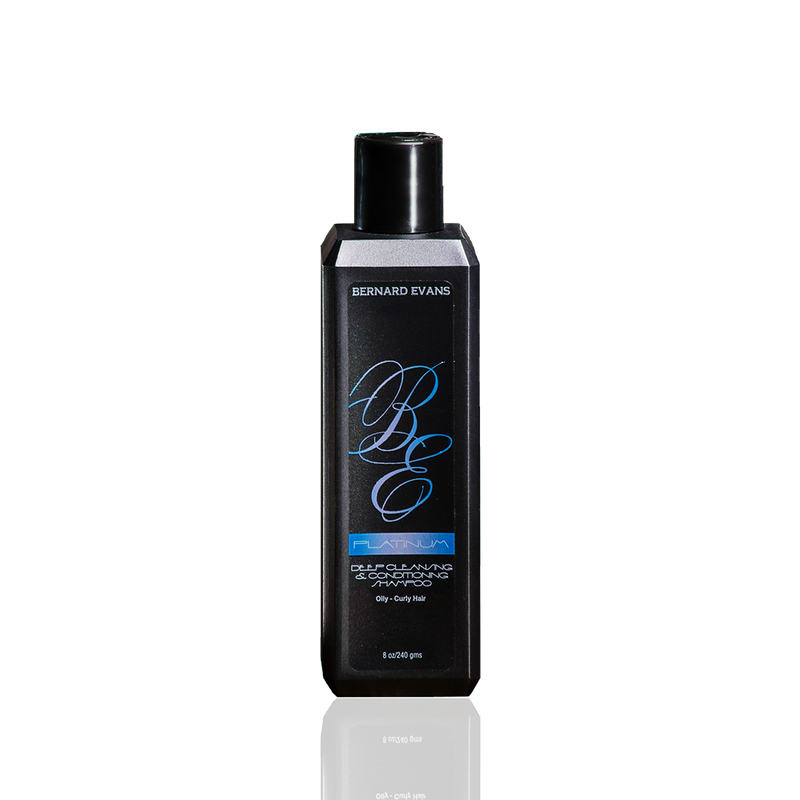 Bernard Evans Platinum Hair Care System - Deep Cleaning & Conditioning Shampoo (Oily-Curly Hair)