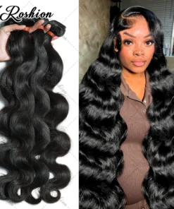 100% Unprocessed Human Hair Brazilian Raw Virgin Body Wave Extensions