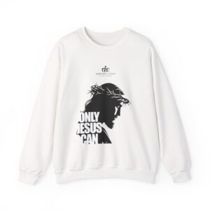 Faith-Inspired Crewneck Sweatshirt - Perfect for Comfort & Spiritual Expression, Ideal for Church Events, Gifts, Everyday Wear