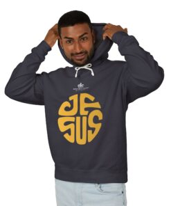 Stylish Jesus Hooded Sweatshirt, Unisex Hoodie, Lightweight Sweatshirt, Casual Faith Apparel, Perfect Gift for Believers, Christian Fashion