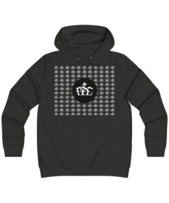 Girlie College Hoodie, Cozy College Sweatshirt, Chic Hooded Pullover, Perfect for Students, Trendy Gift for Graduates