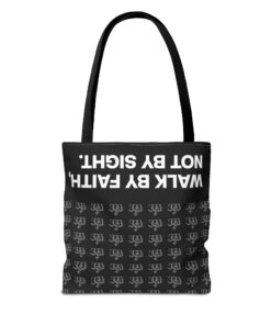Alternative view of Inspirational Tote Bag, Faith-Themed Shopping Bag, Reusable Grocery Tote, Prayer Bag, Motivational Carry-All, Gifts for Believers