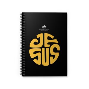 Inspirational Spiral Notebook - Jesus Design, Christian Journal, Faith Planner, Stylish Stationery, Gift for Believers
