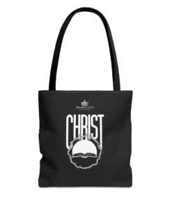 Alternative view of Stylish Christ Tote Bag, Faith-Inspired, Everyday Use, Gift for Christians, Church Events, Casual Carryall