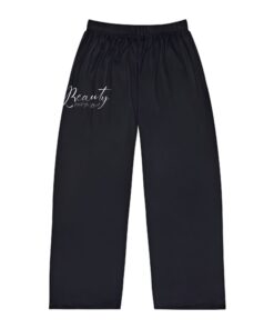 Alternative view of Copy of Men's Pajama Pants with 'Beauty' Design, Cozy Sleepwear, Relaxation Pants, Gift for Him, Weekend Lounging