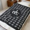 Cozy Velveteen Plush Blanket, Soft Throw for Home Decor, Perfect Gift for Birthdays, Holidays, Relaxation & Movie Nights