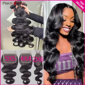 100% Human Hair Body Wave Bundles Raw Hair Extensions Bundles