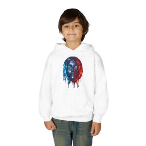 Vibrant Hoodie with Artistic Design | Perfect for Youth, Gifts, Casual Wear, Art Lovers, Cool Streetwear