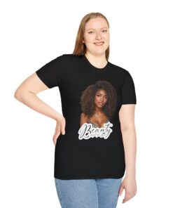 Beauty Unisex Softstyle T-Shirt - Empowering Fashion, Gift for Her, Self-Love Apparel, Everyday Wear, Casual Style